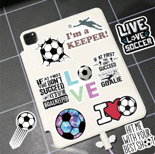 Autocollants Football (Soccer) - x10 pièces