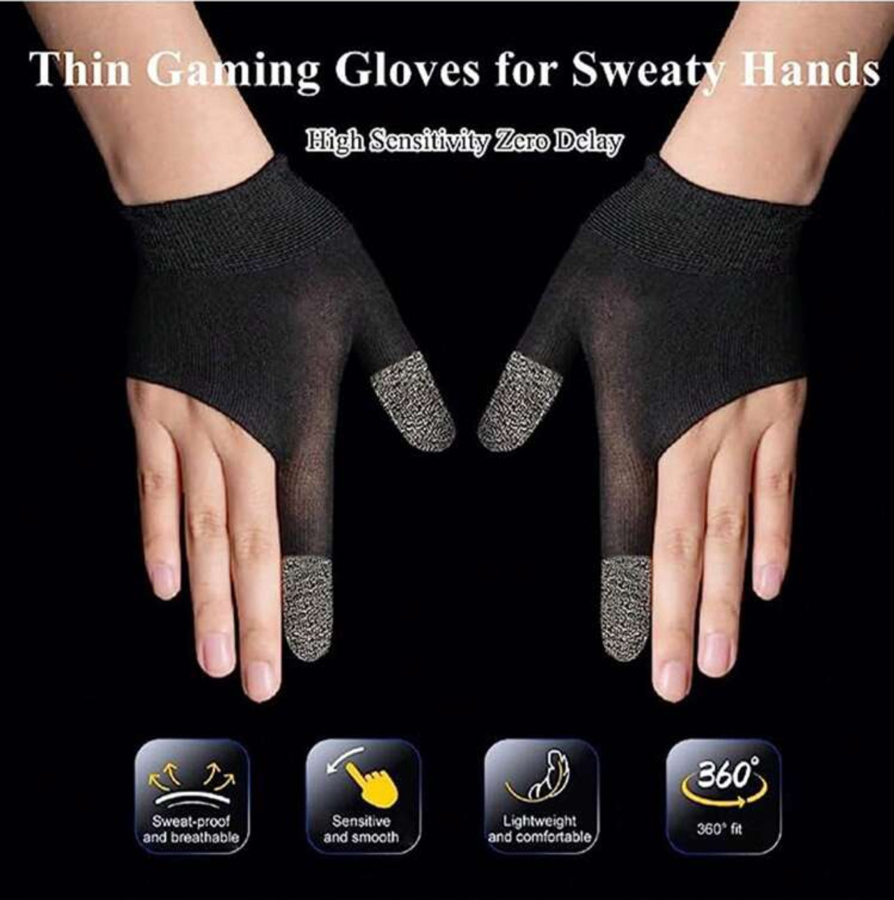 Kit de Gants de Jeu Mobile