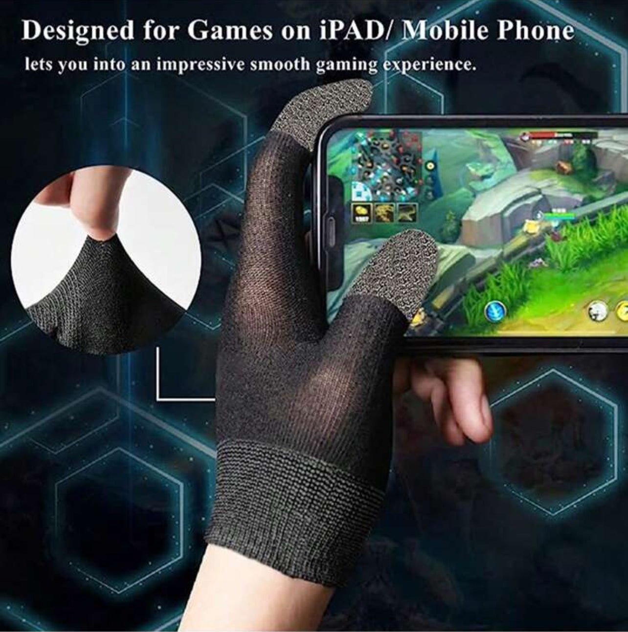 Kit de Gants de Jeu Mobile