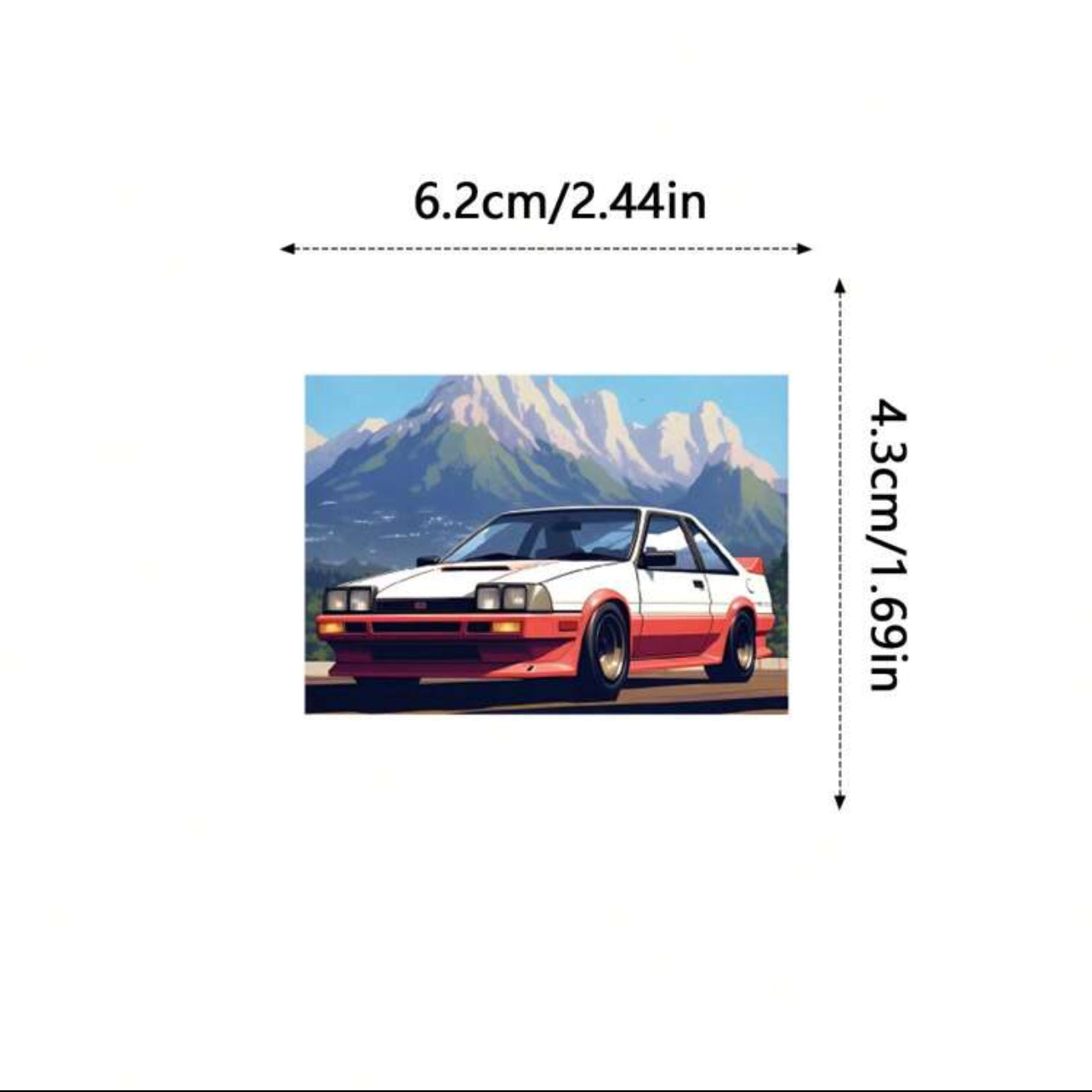 Stickers Voitures Rétro - x10