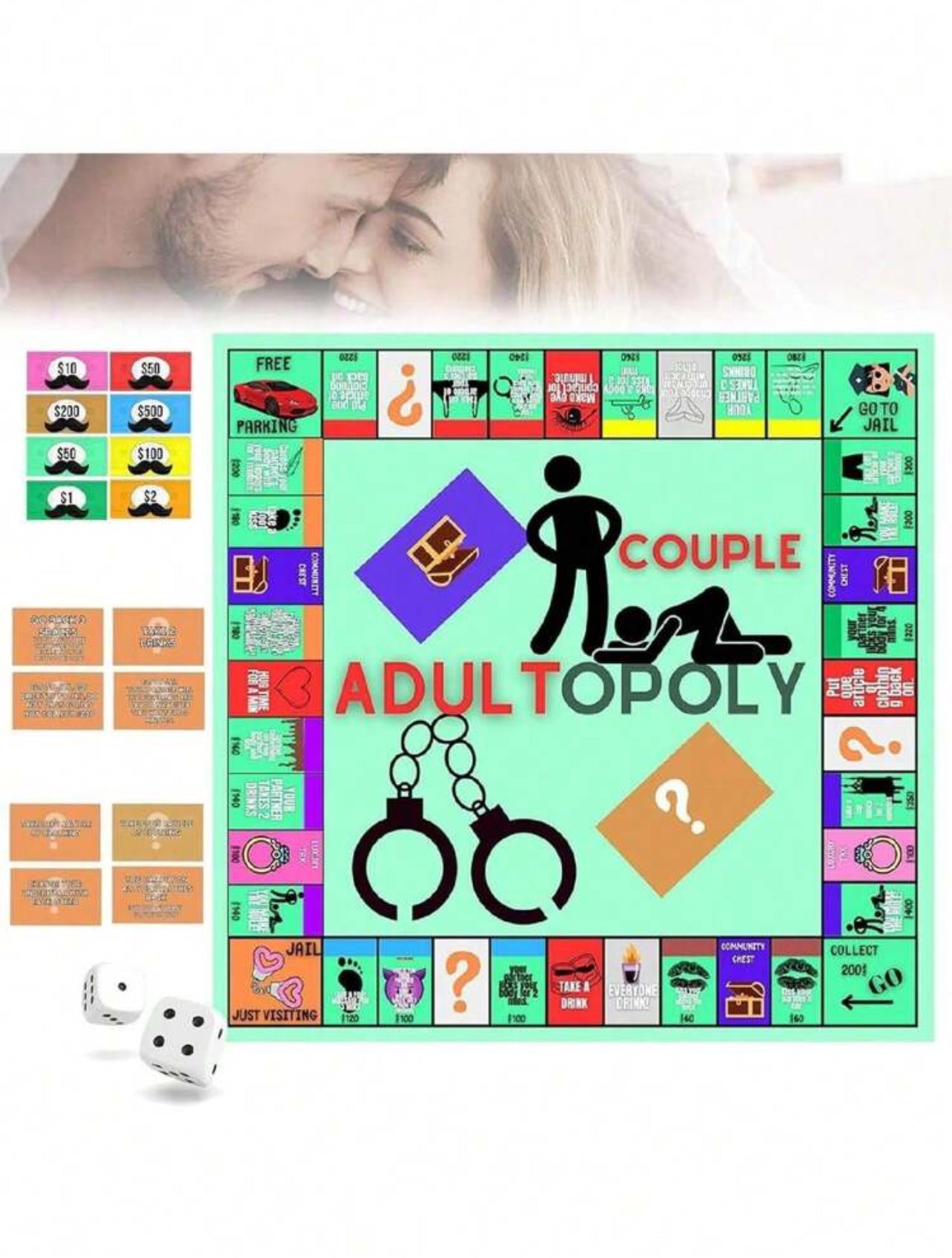 Jeu Couple Adultopoly