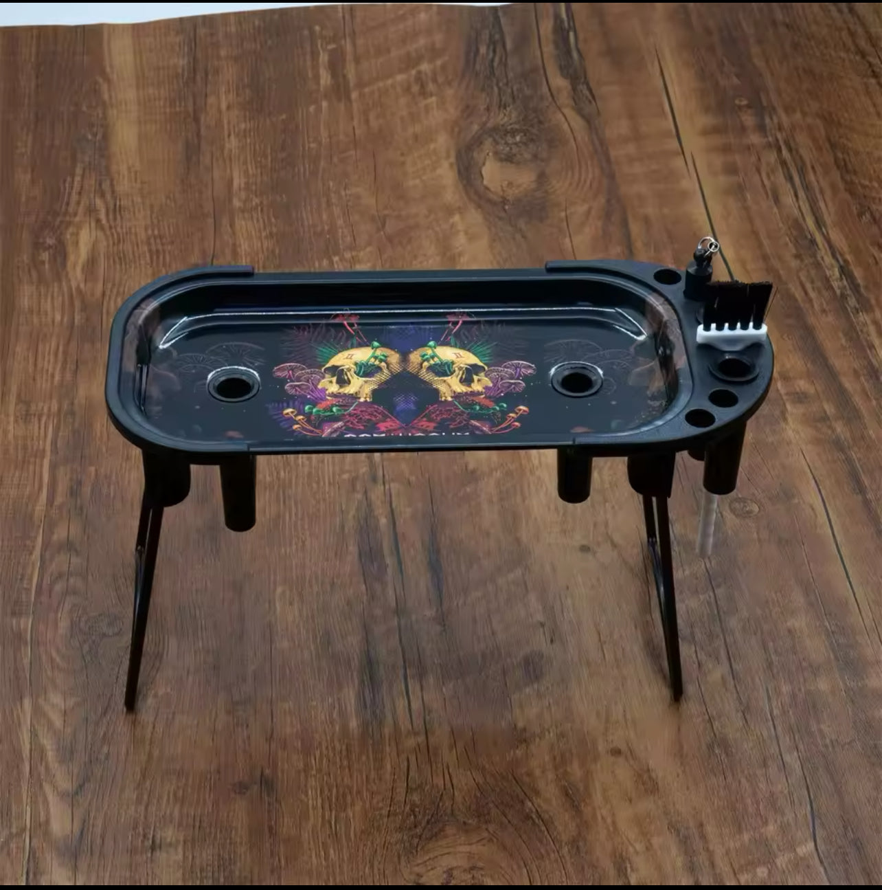 Console roulage design pliable