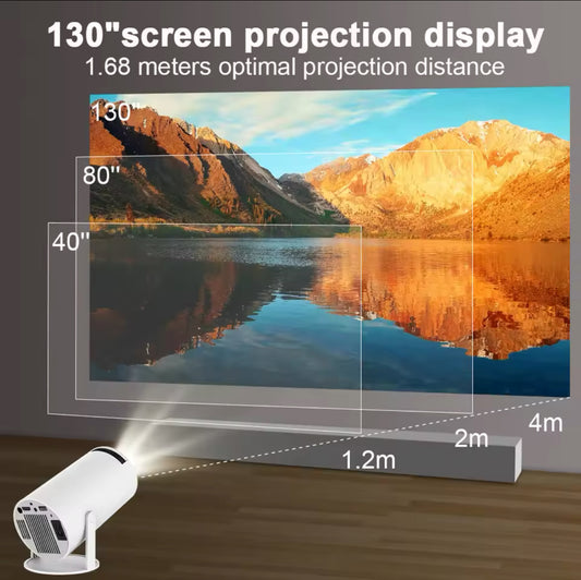Mini Vidéoprojecteur 4K Portable