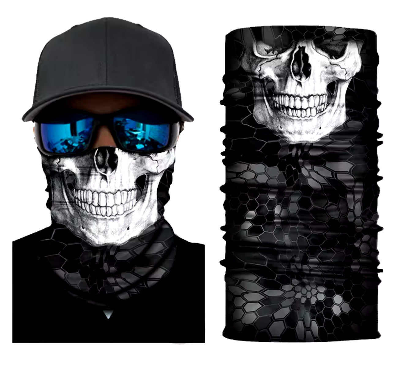 Masque Tactique Visage Squelette
