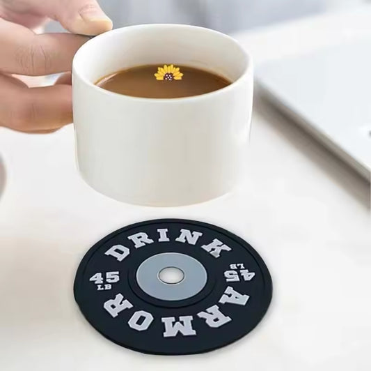 Dessous Verres Disques Muscu