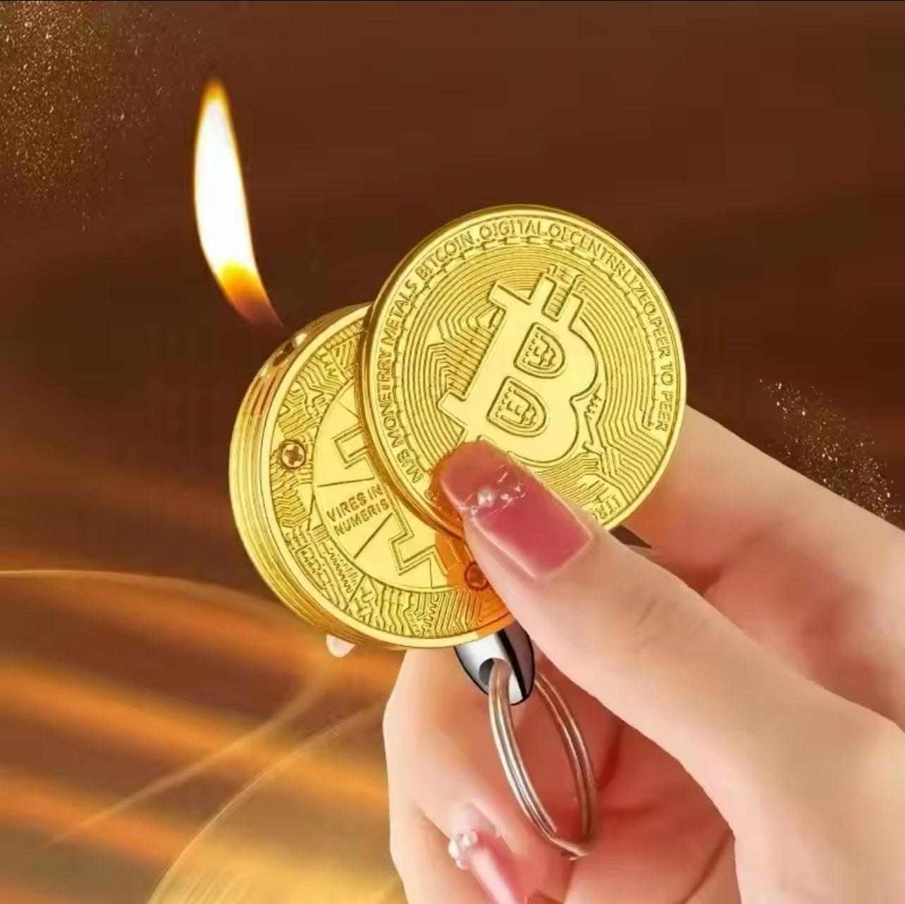 Briquet à Gaz – Design Bitcoin