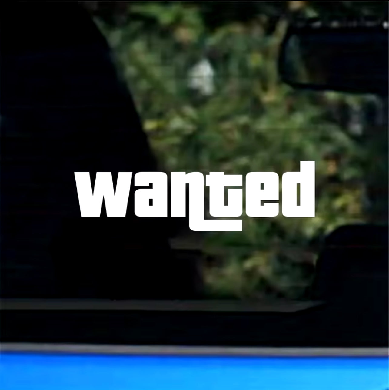 Sticker Auto "WANTED" â Style GTA