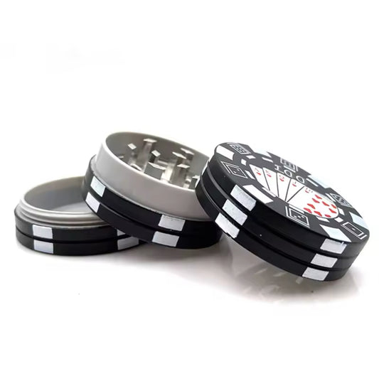 Grinder Métal Poker Chip