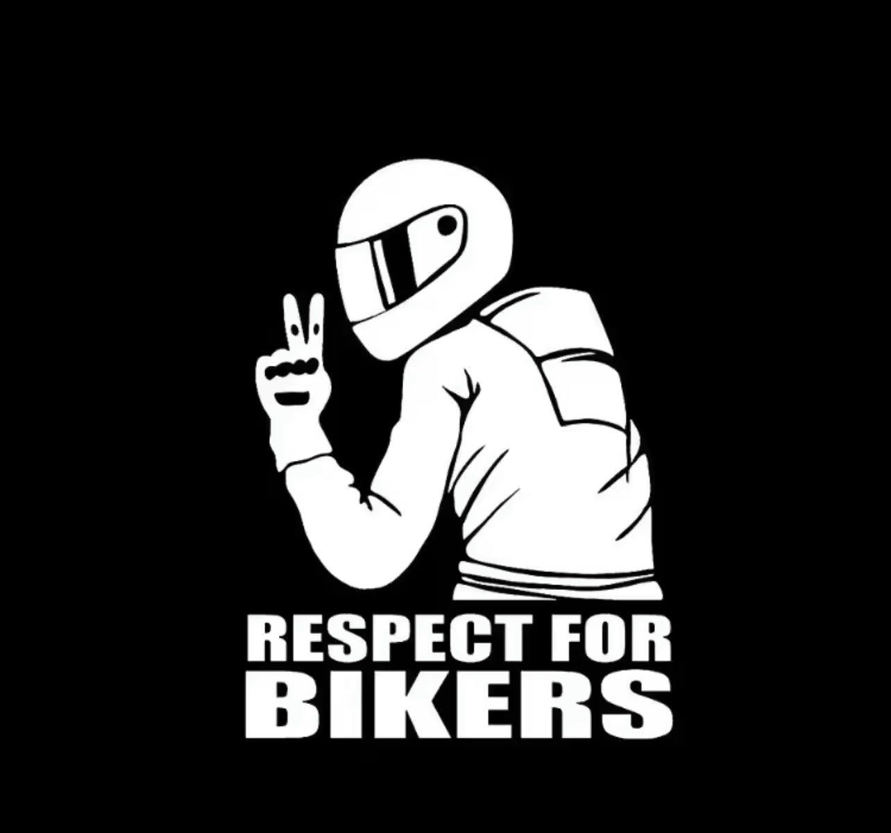 Sticker "Respect for Bikers" â Moto/Auto