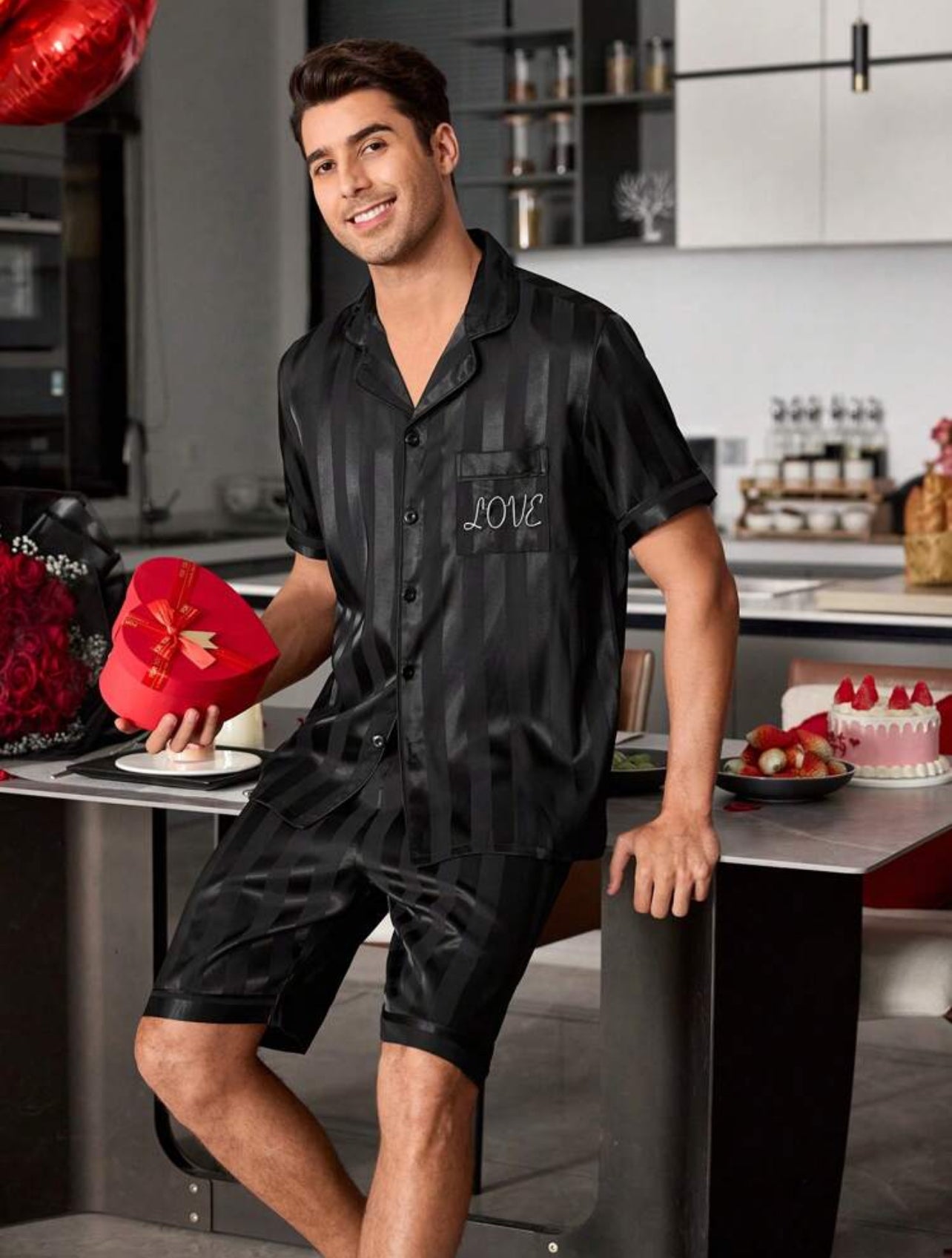 Pyjama Rayé Homme