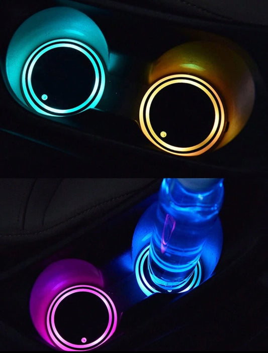 Sous-Verres LED Voiture (X2)