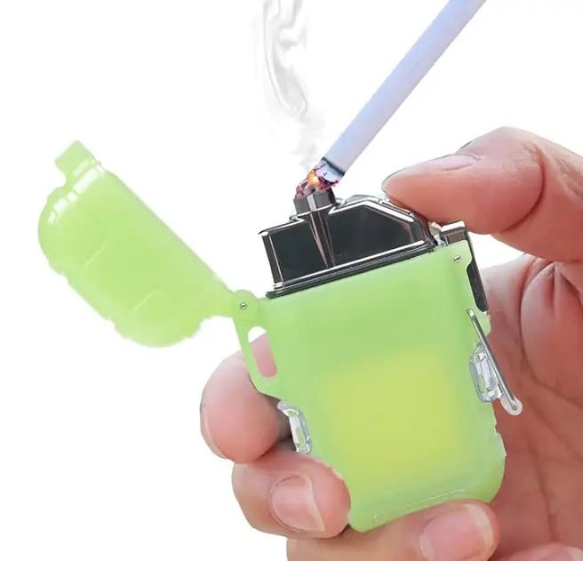 Briquet Électrique Étanche + Lampe torche