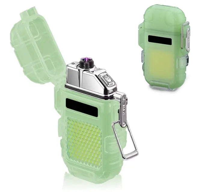 Briquet Électrique Étanche + Lampe torche