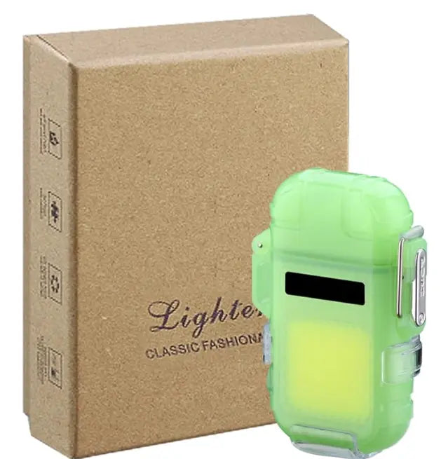 Briquet Électrique Étanche + Lampe torche