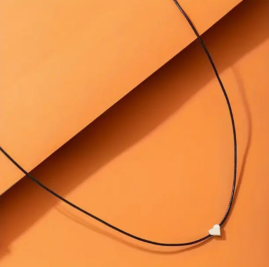 Collier Cœur Minimaliste