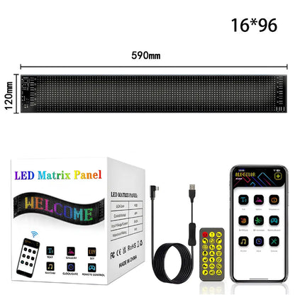 Panneau LED Matrix RGB Intelligent Bluetooth
