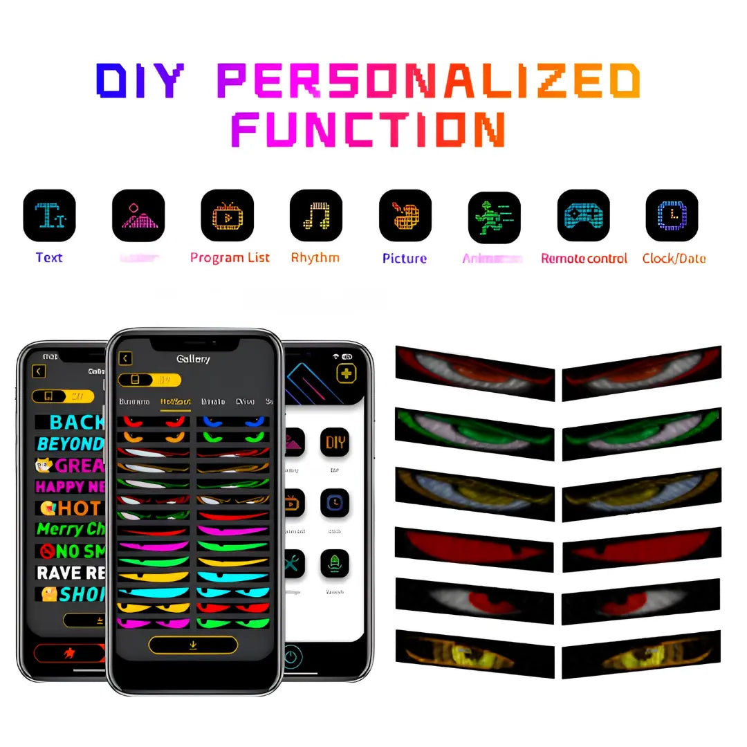 Panneau LED Matrix RGB Intelligent Bluetooth