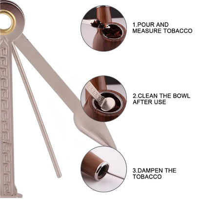 Pipe à Tabac Classique avec Kit Complet