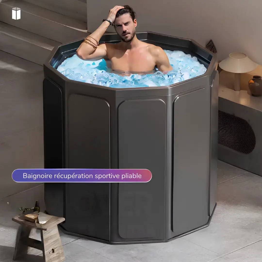 Baignoire Pliante de Récupération Sportive