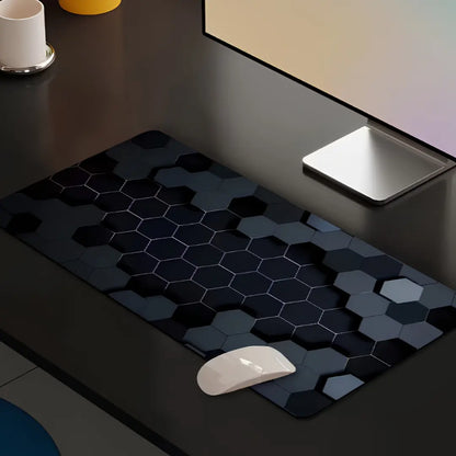 Tapis Hexa Noir