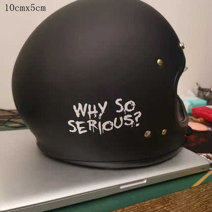 Sticker Why So  Serious ?