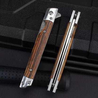 Couteau Damas Bois