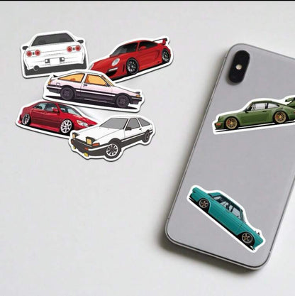 Stickers voitures de collection 🚗✨- x10 pièces