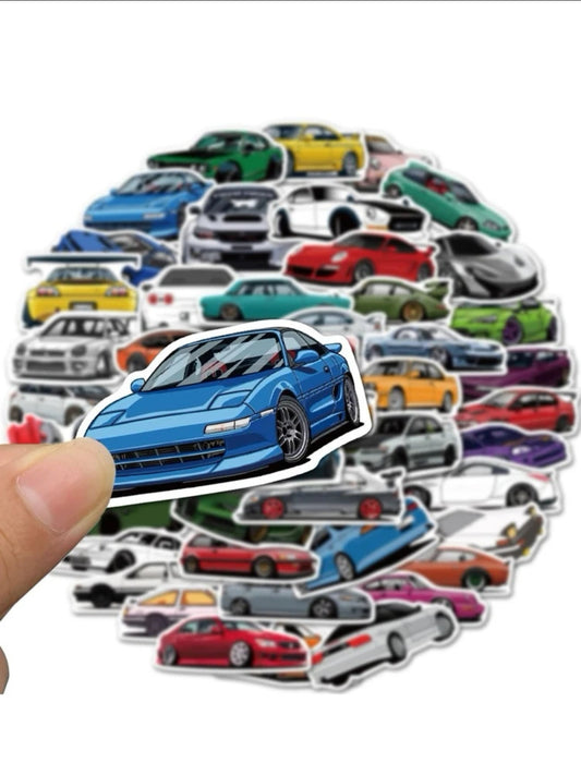 Stickers voitures de collection 🚗✨- x10 pièces