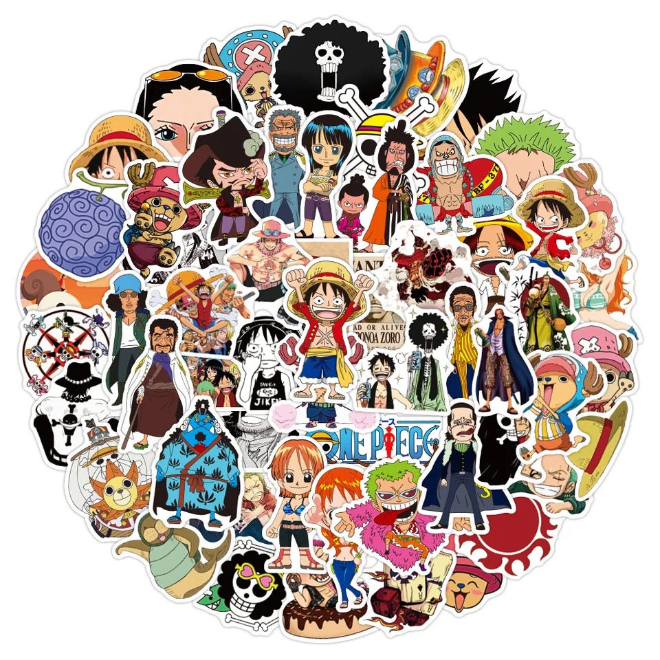 Stickers One Piece x10