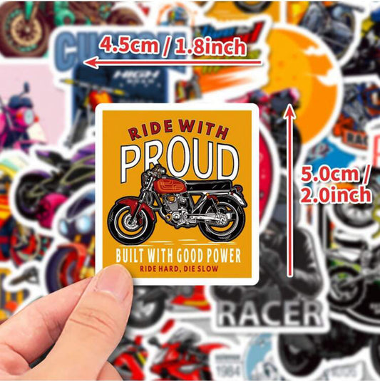Stickers motos 🏍️🔥- x10 pièces