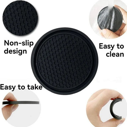 Tapis Porte Gobelets Antidérapants (x2)