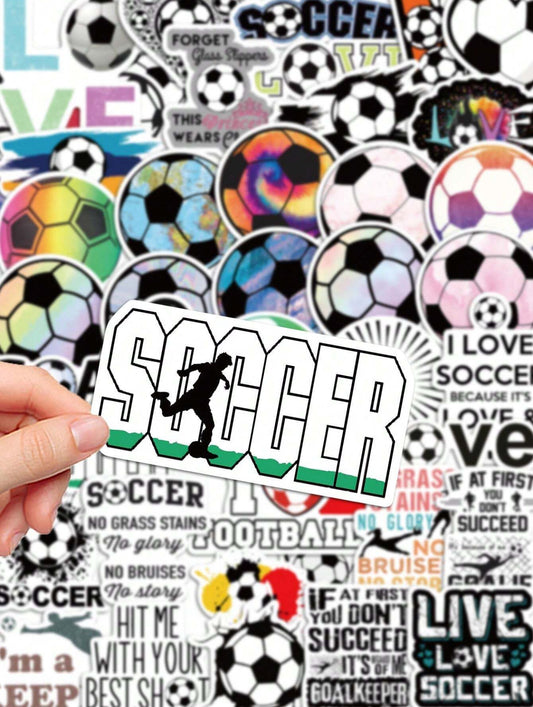 Autocollants Football (Soccer) - x10 pièces