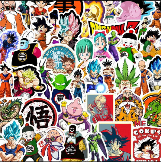 Autocollants Dragon Ball - x10 pièces