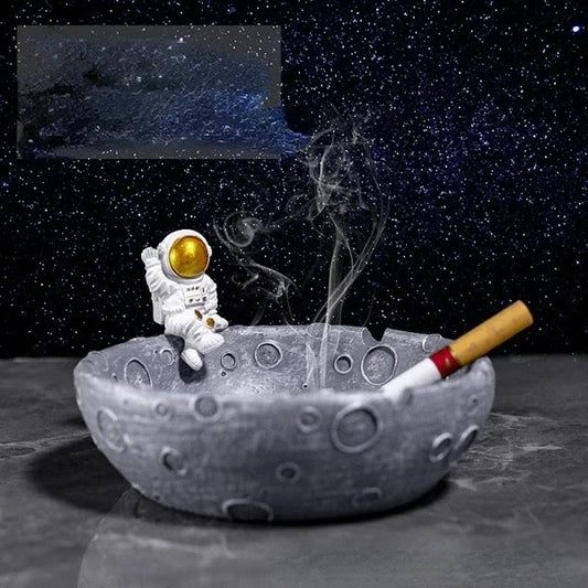 Cendrier Lune Astronaute