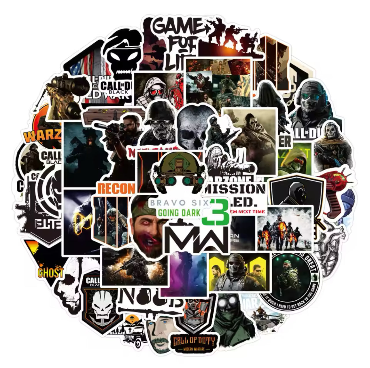 Stickers Call of Duty – x10