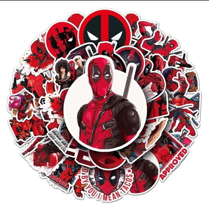 Autocollants Deadpool - x10 pièces
