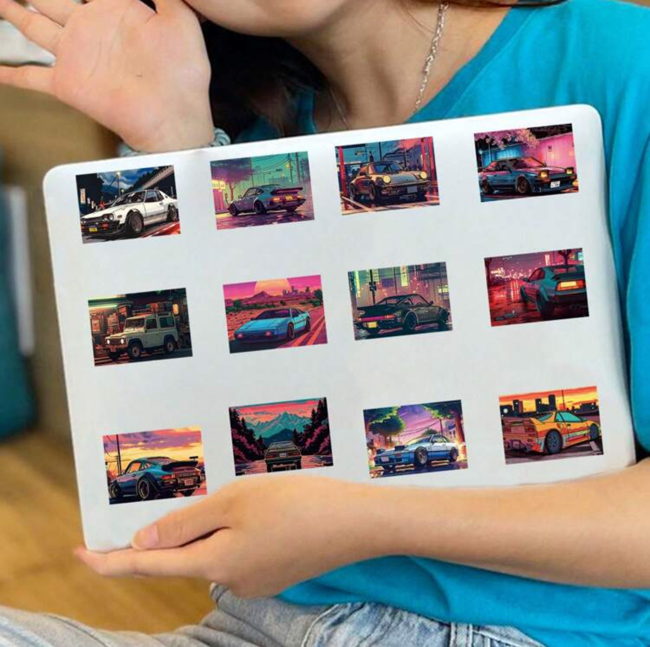 Stickers Voitures Rétro - x10