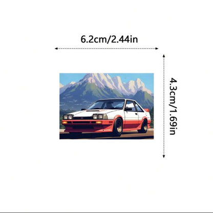 Stickers Voitures Rétro - x10