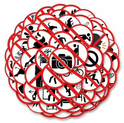 Stickers Interdiction - x10