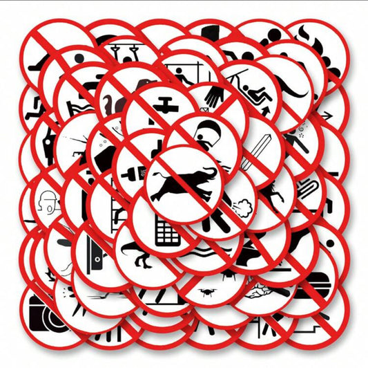 Stickers Interdiction - x10