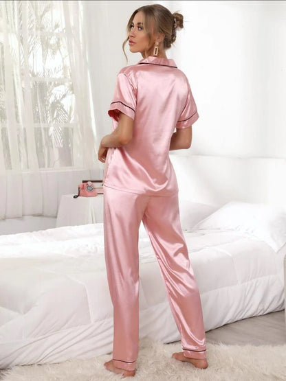Pyjama Satin Rose