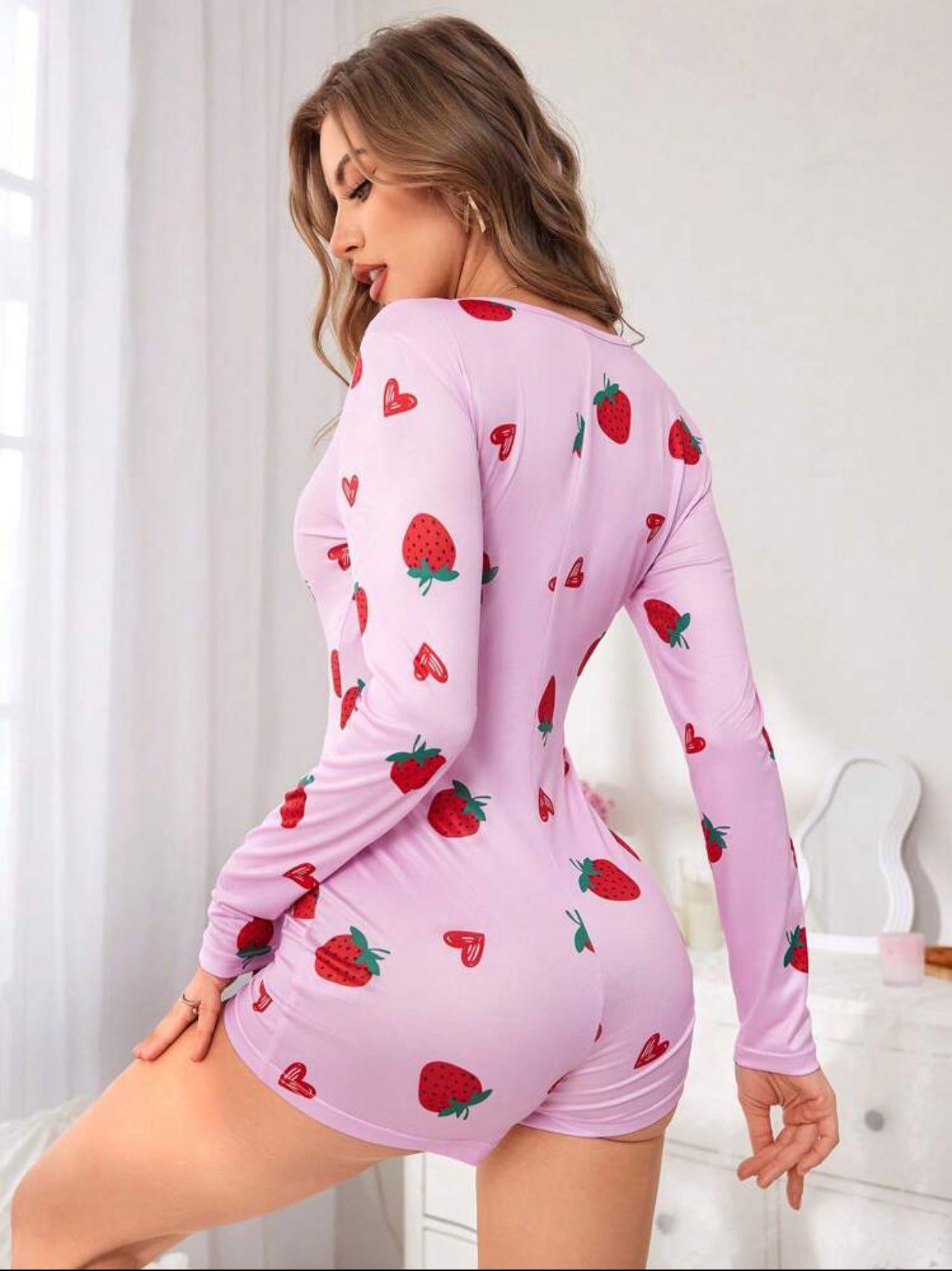 Pyjama Fraise Femme