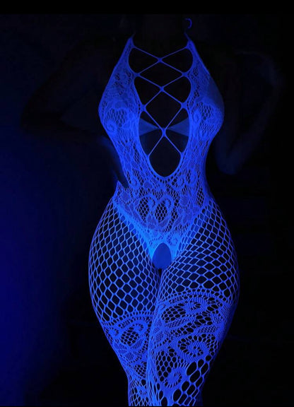 Combinaison Dentelle Résille
