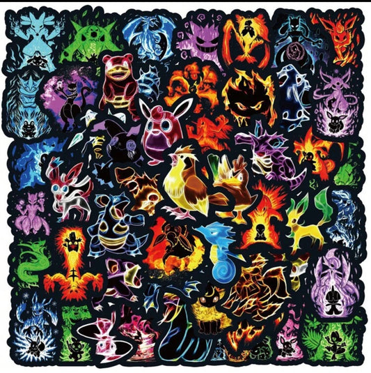 Stickers Créatures Fantastiques- x10