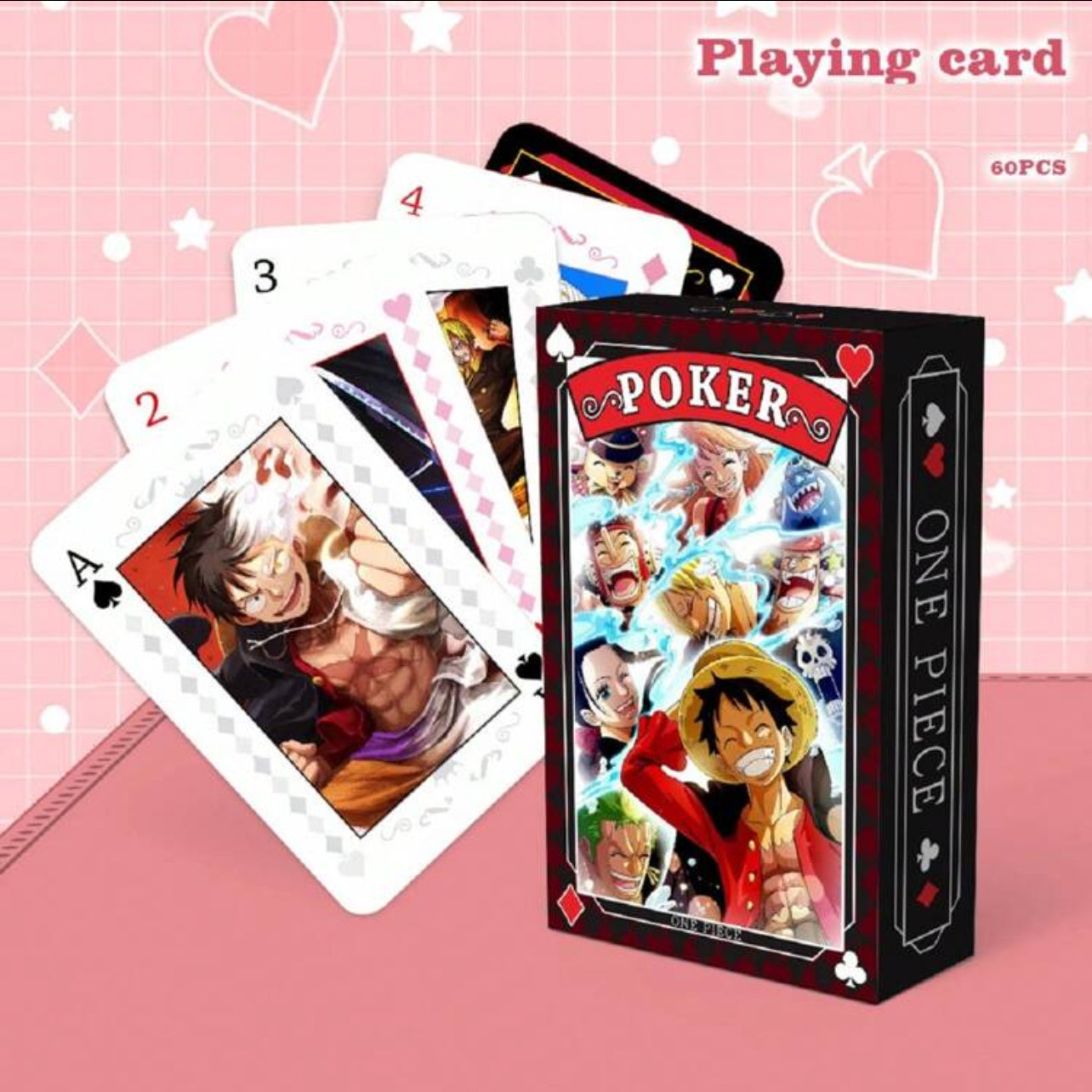 Cartes Poker OnePiece