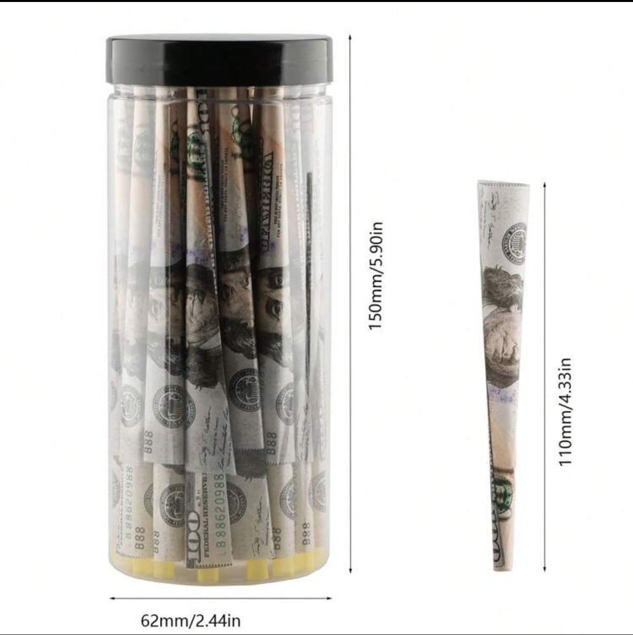 50 Feuilles Préroulées Fumeur