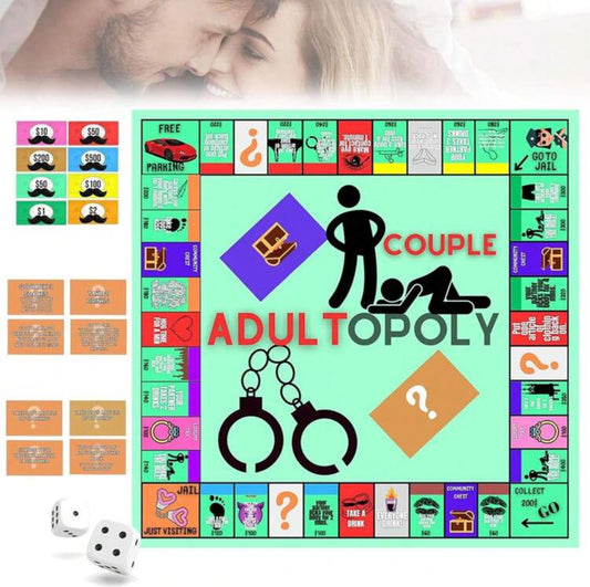 Jeu Couple Adultopoly