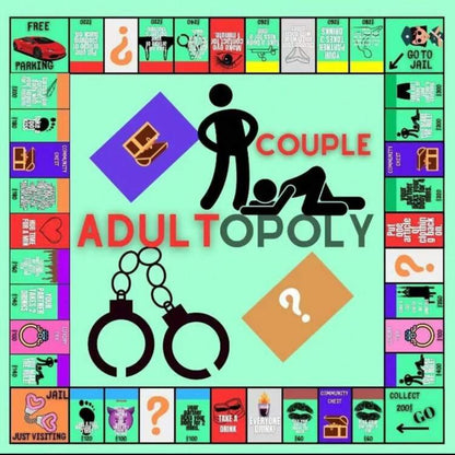 Jeu Couple Adultopoly