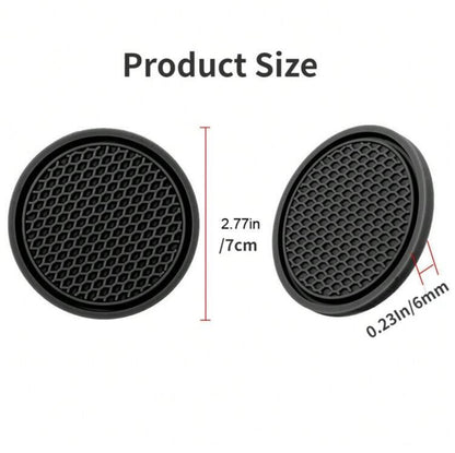 2 Tapis Antidérapant Porte Gobelet