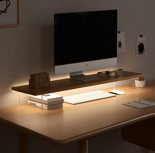 Support Bureau en Bois